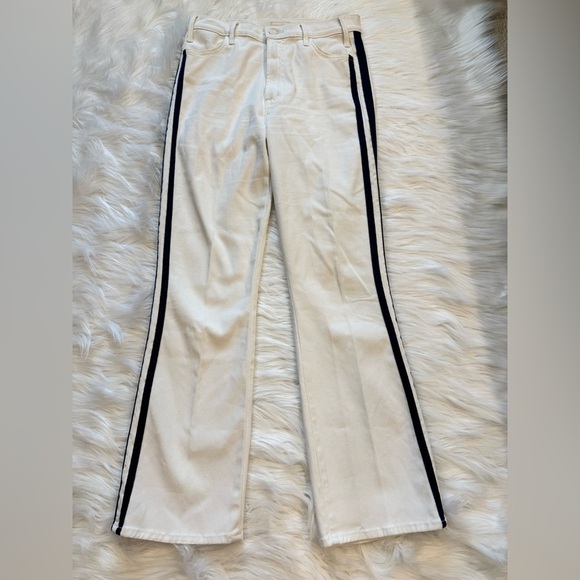 Mother The Hustler Ankle jeans in Glass Slipper Racer size 28 - Picture 2 of 12